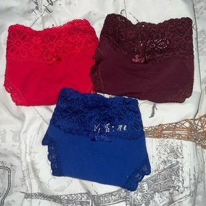 Assorted colored women’s underwear